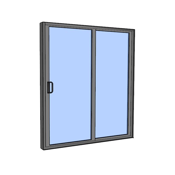 2-Panel Sliding Door
