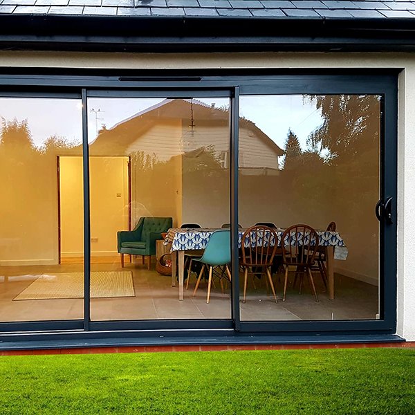 3-Panel Sliding Door