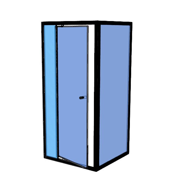 Framed Shower Screen