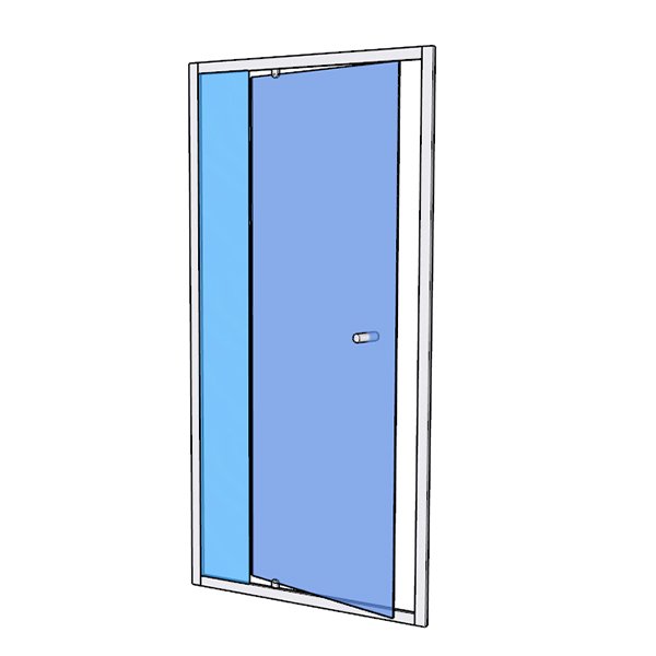 Semi-frameless Shower Screen