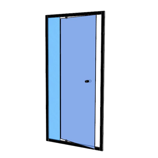 Semi-frameless Shower Screen