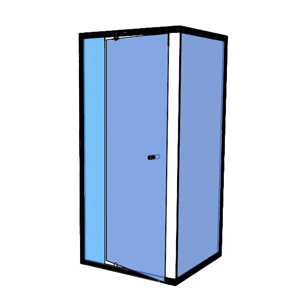 Semi-frameless Shower Screen